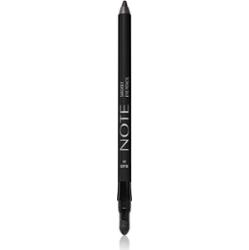 Note Cosmetique Smokey Eye Pencil wodoodporna kredka do oczu 01 Black 1,2 g