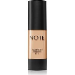 Note Cosmetique Detox & Protect podkład w płynie z matowym wykończeniem SPF 15 odcień 03 Medium Beige 30 ml