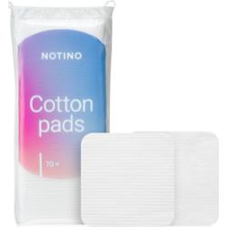 Notino Cotton Pads Large Square bawełniane płatki kosmetyczne do demakijażu i oczyszczania twarzy 70 szt.