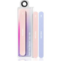 Notino Nail Tools Nail File Classic klasyczny pilniczek do paznokci o dwóch szorstkościach Classic 100/180 1 szt.