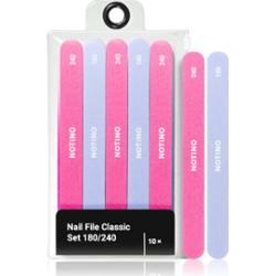 Notino Nail File Classic Set 180/240 zestaw pilników