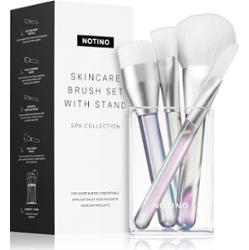 Notino Spa Collection Skincare brush set with stand zestaw pędzli do pielęgnacji skóry