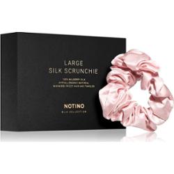 Notino Silk Collection Large scrunchie jedwabna gumka do włosów Pink 1 szt.