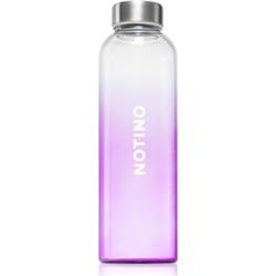 Notino Sport Collection Glass water bottle szklana butelka na wodę Purple 500 ml