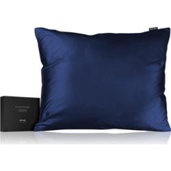 Notino Silk Collection Pillowcase jedwabna poszewka na poduszkę Navy Blue 50x60 cm