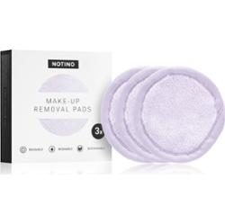 Notino Spa Collection Make-up removal pads płatki do demakijażu z mikrofibry wielokrotnego użytku odcień Lilac 3 szt.
