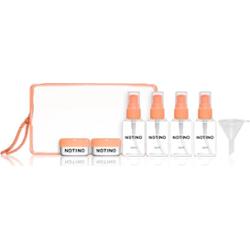 Notino Travel Collection Travel Bottle Set pojemniki podróżne Peach