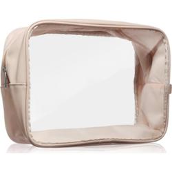 Notino Travel Collection Extra Large Clear Organizer przezroczysta kosmetyczka XL Beige 27,5x20x12,5 cm 1 szt.