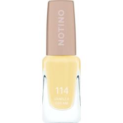 Notino Gel Effect Nail Polish lakier do paznokci z żelowym efektem 114 Vanilla Cream 10 ml