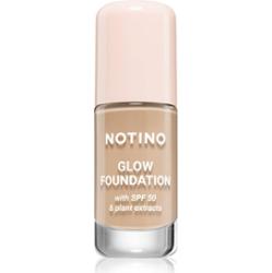 Notino Foundation Glow foundation with SPF 50 & plant extracts podkład rozjaśniający SPF 50 01 Light Medium Neutral 30 ml