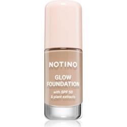 Notino Foundation Glow foundation with SPF 50 & plant extracts podkład rozjaśniający SPF 50 01 Light Neutral 30 ml