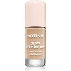Notino Foundation Glow foundation with SPF 50 & plant extracts podkład rozjaśniający SPF 50 02 Light Neutral 30 ml