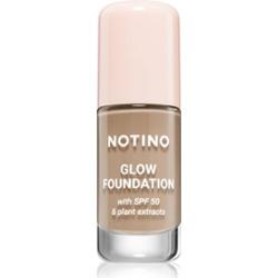 Notino Foundation Glow foundation with SPF 50 & plant extracts podkład rozjaśniający SPF 50 03 Light Warm 30 ml