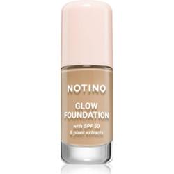Notino Foundation Glow foundation with SPF 50 & plant extracts podkład rozjaśniający SPF 50 02 Light Medium Warm 30 ml