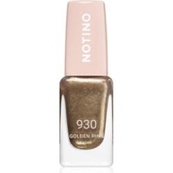 Notino Gel Effect Nail Polish lakier do paznokci z żelowym efektem 930 Golden Ring 10 ml