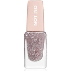Notino Glitter Topper lakier nawierzchniowy do paznokci z brokatem Baby Girl 10 ml