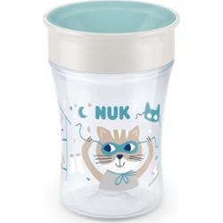 NUK Magic Cup kubek z wieczkiem 8m+ Green 230 ml