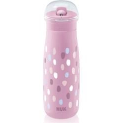 NUK Mini-Me Flip butelka sportowa Pink 12m+ 450 ml