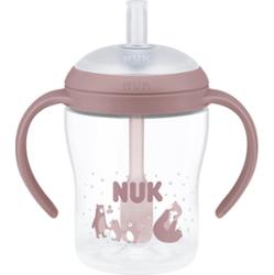 NUK Perfect Match Bear butelka ze słomką 8m+ 150 ml