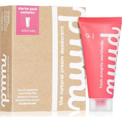 nuud Starter Pack Red dezodorant w kremie Naturalny 15 ml