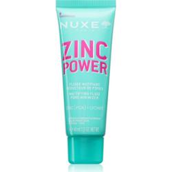 Nuxe Zinc Power Mattifying Fluid fluid matujący do skóry tłustej ze skłonnością do trądziku 40 ml