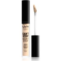 NYX Professional Makeup Can't Stop Won't Stop korektor w płynie odcień 01 Pale 3.5 ml
