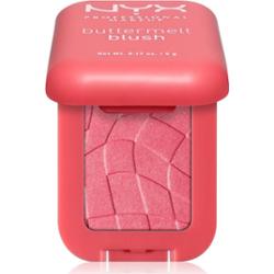 NYX Professional Makeup Buttermelt Blush pudrowy róż odcień 08 Gettin Butta 5 g