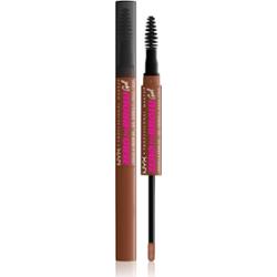 NYX Professional Makeup Zero To Brow Gel żel do brwi z aplikatorem odcień 04 Auburn 2 ml
