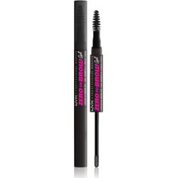 NYX Professional Makeup Zero To Brow Gel żel do brwi z aplikatorem odcień 08 Black 2 ml