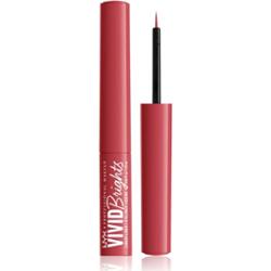 NYX Professional Makeup Vivid Brights eyeliner w płynie odcień 04 On Red 2 ml