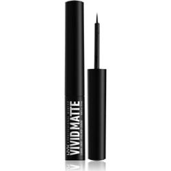 NYX Professional Makeup Vivid Matte eyeliner w płynie z matowym wykończeniem odcień Black 2 ml