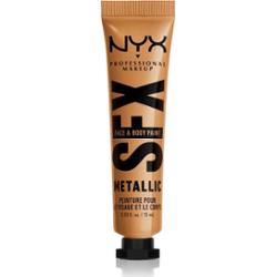 NYX Professional Makeup Halloween SFX Paints kremowe cienie do powiek do twarzy i ciała odcień 05 Gold Dusk 15 ml
