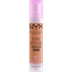 NYX Professional Makeup Bare With Me Concealer Serum korektor nawilżający 2 w 1 odcień 8.5 Caramel 9,6 ml