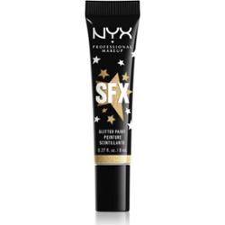 NYX Professional Makeup Halloween Glitter Paint brokat do twarzy i ciała odcień 02 Broomstick Baddie 8 ml