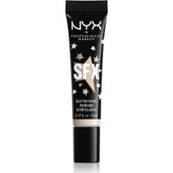 NYX Professional Makeup Halloween Glitter Paint brokat do twarzy i ciała odcień 01 Graveyard Glam 8 ml