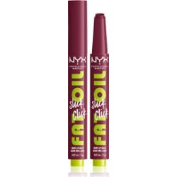 NYX Professional Makeup Fat Oil Slick Click tonujący balsam do ust odcień 09 That's Major 2 g