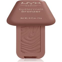 NYX Professional Makeup Buttermelt Bronzer pudrowy bronzer odcień 04 Butta Biscuit 5 g