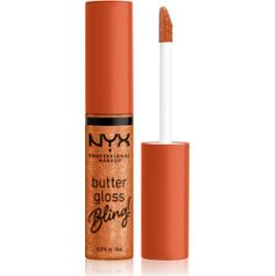 NYX Professional Makeup Butter Gloss Bling błyszczyk do ust z błyszczącymi cząsteczkami odcień 03 Pricey 8 ml