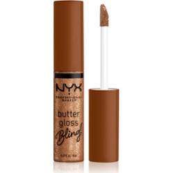 NYX Professional Makeup Butter Gloss Bling błyszczyk do ust z błyszczącymi cząsteczkami odcień 04 Pay Me In Gold 8 ml