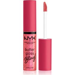 NYX Professional Makeup Butter Gloss Bling błyszczyk do ust z błyszczącymi cząsteczkami odcień 05 She Got Money 8 ml
