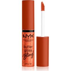 NYX Professional Makeup Butter Gloss Bling błyszczyk do ust z błyszczącymi cząsteczkami odcień 06 Shimmer Down 8 ml
