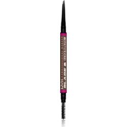 NYX Professional Makeup Blade & Shade kredka do brwi ze szczotką odcień 09 Brunette g