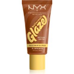 NYX Professional Makeup Buttermelt Glaze fluid rozświetlająco-tonujący SPF 30 odcień 07 toffee Butta ml