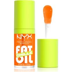 NYX Professional Makeup Fat Oil Chillz olejek do ust z efektem chłodzącym odcień 4.8 ml