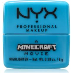 NYX Professional Makeup A Minecraft Movie rozświetlacz odcień Diamond Drip 8 g