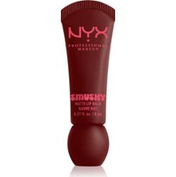 NYX Professional Makeup Smushy Matte Lip Balm balsam do ust z matowym wykończeniem odcień Smudge Fudge 8 ml