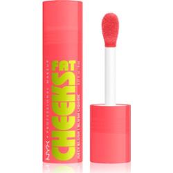 NYX Professional Makeup Fat Cheeks Juicy Blush róż w płynie odcień 05 Peach Plunge 8 ml