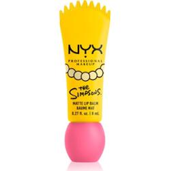 NYX Professional Makeup The Simpsons Smushy balsam do ust z matowym wykończeniem odcień Smarty Pink 8 ml