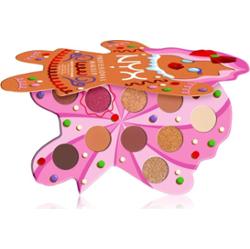 NYX Professional Makeup Gingerbaddie Land paleta cieni do powiek 1 szt.