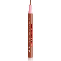 NYX Professional Makeup Lip Lingerie flamaster do ust dla długotrwałego efektu odcień 02 Naughty Nude 1 ml